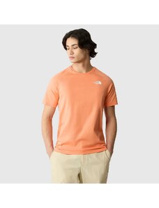 The North Face Men's T-shirt Dusty Coral Orange NF00CEQ8N6M