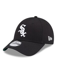 New Era Chicago White Sox Team Side Patch Black 9FORTY Adjustable Cap 60364393