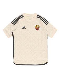 ADIDAS PERFORMANCE T-Shirt fonctionnel 'As Roma 23/24' mastic / gris clair / rouge carmin / noir