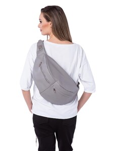 LOOK made with love Smart Look 533, Cross Body Bag Mixte, Gris Clair