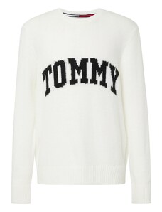 Tommy Jeans Pull-over bleu marine / blanc