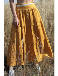 Glara Linen skirt
