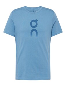On T-Shirt fonctionnel bleu / bleu chiné
