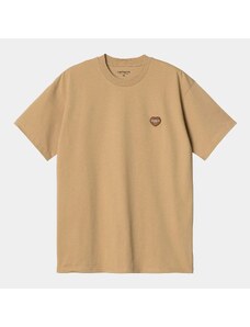 Carhartt WIP S/S Double Heart T-Shirt Dusty H Brown I032155_07E_XX
