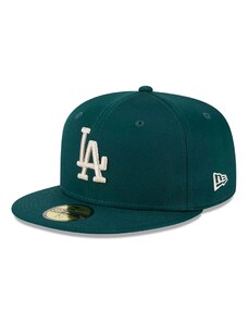 New Era LA Dodgers League Essential Green 59FIFTY Fitted Cap 60424683