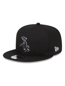 New Era Chicago White Sox Side Patch Black 9FIFTY Snapback Cap 60424743