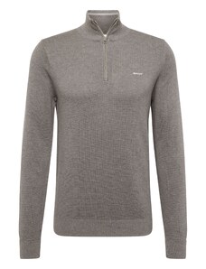 GANT Pull-over gris chiné / blanc