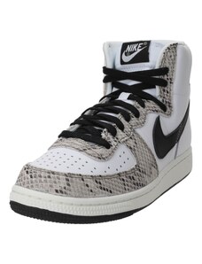 Nike Sportswear Baskets hautes 'Terminator' beige / noir / blanc