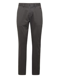 Tommy Jeans Pantalon chino 'AUSTIN' gris / rouge / blanc