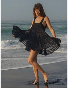 Luciee Clio Mini Dress In Black