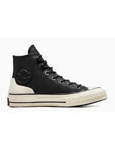 Converse Chuck 70 Leather Black/Egret/Black A05695C