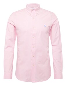 Polo Ralph Lauren Chemise bleu ciel / rose pastel