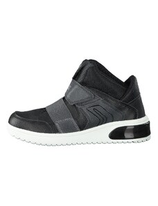 Geox Garçon J Xled Boy A Sneakers, Black, 33 EU