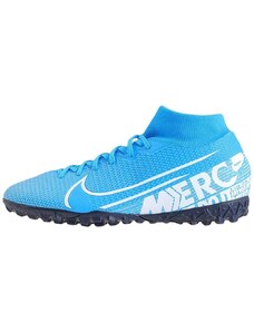 Nike Homme Superfly 7 Academy TF Chaussures de Football, Multicolore (Blue Hero/White/Obsidian 414), 38.5 EU