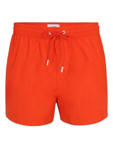 Calvin Klein Swimwear Shorts de bain orange foncé / blanc