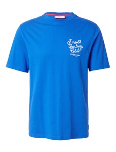 SCOTCH & SODA T-Shirt bleu roi / blanc