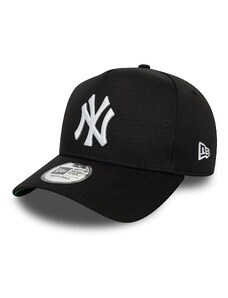 New Era New York Yankees World Series Patch Black 9FORTY E-Frame Adjustable Cap 60422511