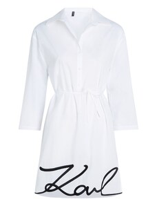 Karl Lagerfeld Robe-chemise noir / blanc
