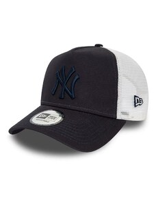 New Era New York Yankees League Essential Navy Trucker Cap 60435247