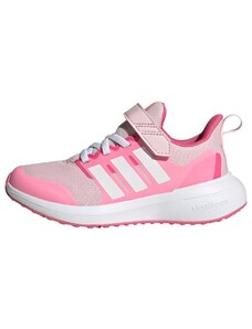 adidas Fortarun 2.0 Cloudfoam Elastic Lace Top Strap Shoes Low, Clear Pink/FTWR White/Bliss Pink, 28 EU