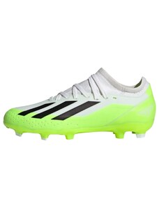 adidas X Crazyfast.3 Football Shoes (Firm Ground), Blanc(FTWR White/Core Black/Lucid Lemon), 38 EU