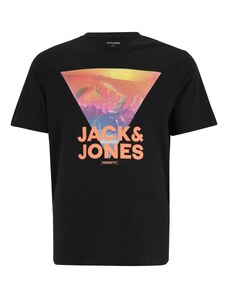 Jack & Jones Plus T-Shirt mélange de couleurs / noir
