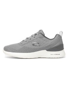 Skechers Homme air Dynamight Bliton Baskets, Maille synthétique Grise, 43 EU