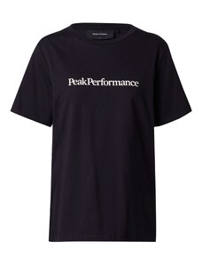 PEAK PERFORMANCE T-shirt fonctionnel noir / blanc