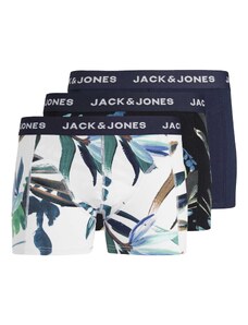 JACK & JONES Boxers bleu / noir / blanc