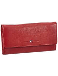 Tommy Hilfiger Belle E/W Large Wallet, Portemonnaies Femme - Rouge - Rot (Tango Red-PT 611), 19x10x3 cm (B x H x T) EU