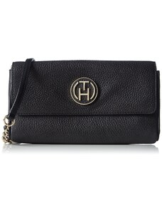 Tommy Hilfiger Party Time AW0AW01816 Happy Hour Pochette pour Femme 23 x 13 x 3 cm (l x H x P), Noir 002 002, 23x13x3 cm (B x H x T)