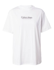 Calvin Klein T-shirt 'COORDINATES' noir / blanc