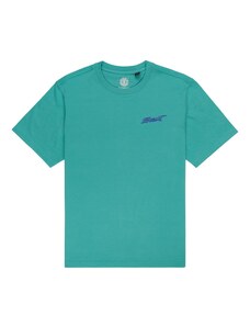 ELEMENT T-Shirt 'HORIZON' aqua / bleu foncé / violet clair / blanc