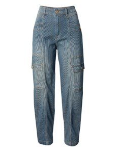 Summum Jeans cargo bleu denim