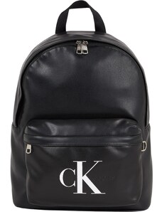 Calvin Klein Jeans Monogram Soft Campus BP40 K50K511522, Sacs à Dos Homme, Noir (Black), OS