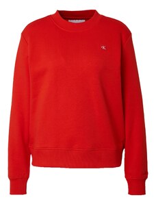 Calvin Klein Jeans Sweat-shirt rouge / blanc