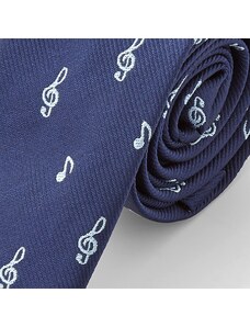 Tailor Toki Cravate bleue musicale