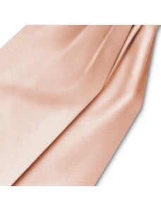 Trendhim Cravate Ascot en tissu gros-grain rose
