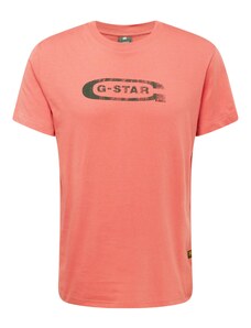 G-Star RAW T-Shirt jaune foncé / melon / noir