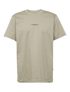 G-Star RAW T-Shirt gris / vert pastel