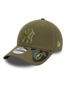 New Era New York Yankees Repreve Outline Green 9FORTY Adjustable Cap
