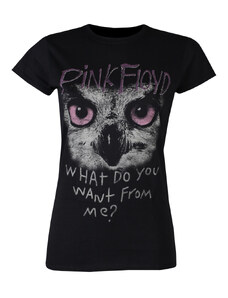 Tee-shirt métal pour femmes Pink Floyd - Owl - ROCK OFF - PFTEE142LB