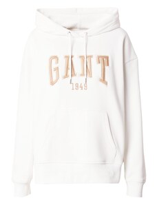 GANT Sweat-shirt noisette / coquille d'oeuf