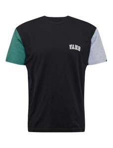 VANS T-Shirt gris chiné / émeraude / noir / blanc