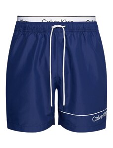 Calvin Klein Swimwear Shorts de bain marine / blanc