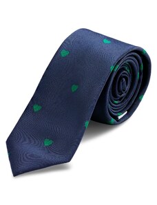 Trendhim Set de cravates et de pochette de costume double face à petits coeurs