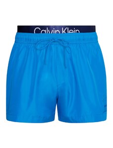 Calvin Klein Swimwear Shorts de bain bleu marine / azur / blanc