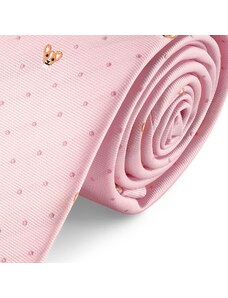 Trendhim Zoikos | Cravate rose Le Corgi 6 cm