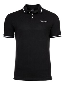 ARMANI EXCHANGE T-Shirt noir / blanc