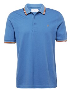 FARAH T-Shirt 'ALVIN' bleu / orange / noir / blanc